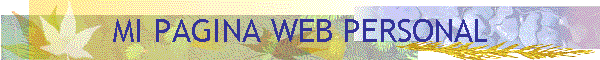MI PAGINA WEB PERSONAL